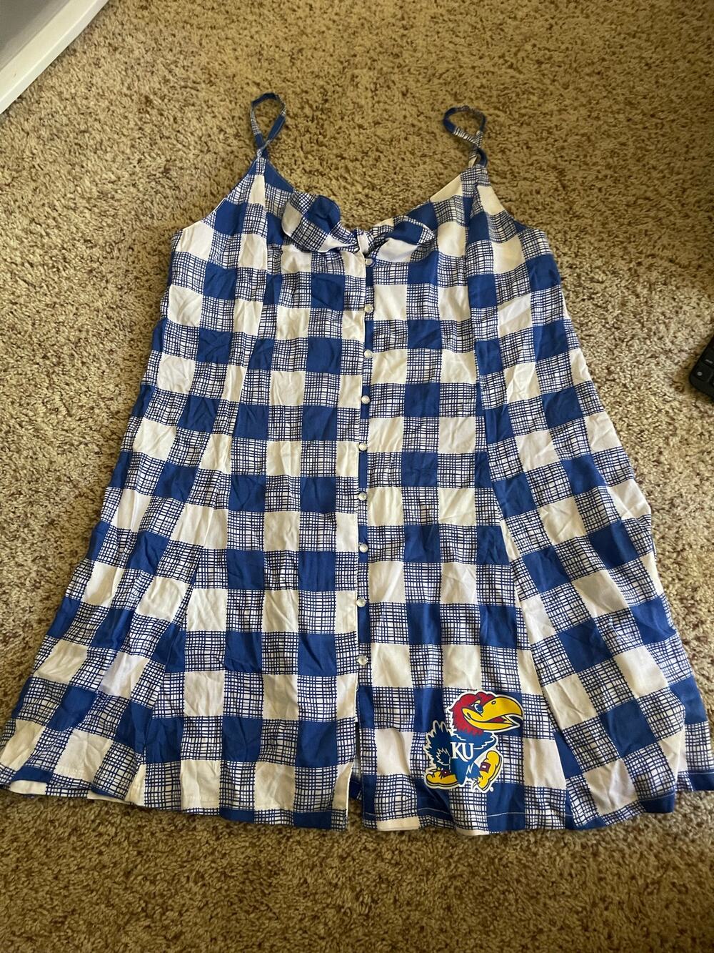 Flying Colors womens xs KU Jayhawks dress